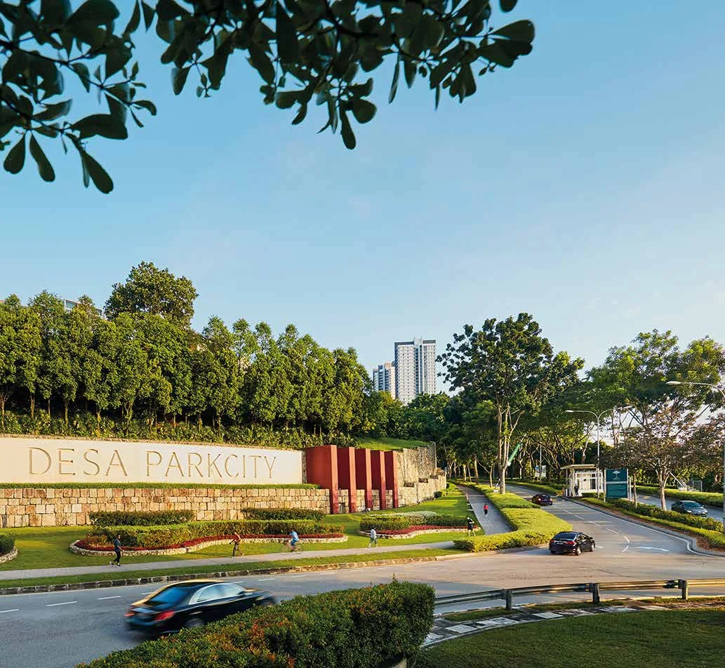 The Desa ParkCity entrance
