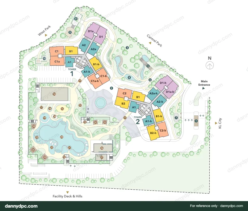South Brooks Desa ParkCity Site Plan