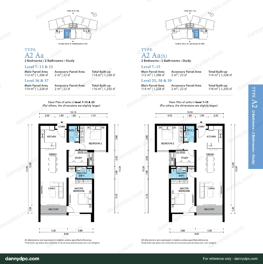 Westside III Desa ParkCity Type A2 floor plan