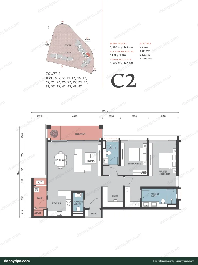 Park Regent Desa ParkCity C2 floor plan