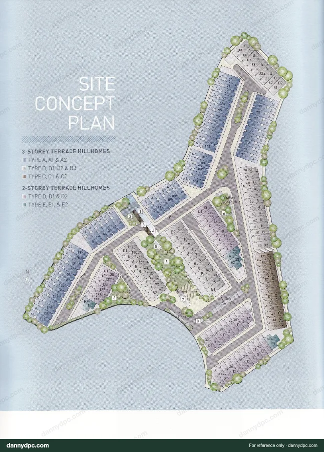 Casaman Desa ParkCity Site Plan