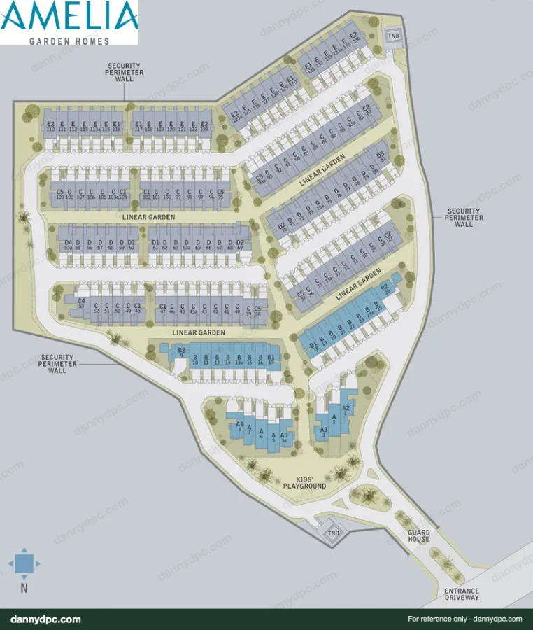 Amelia Desa ParkCity Site Plan