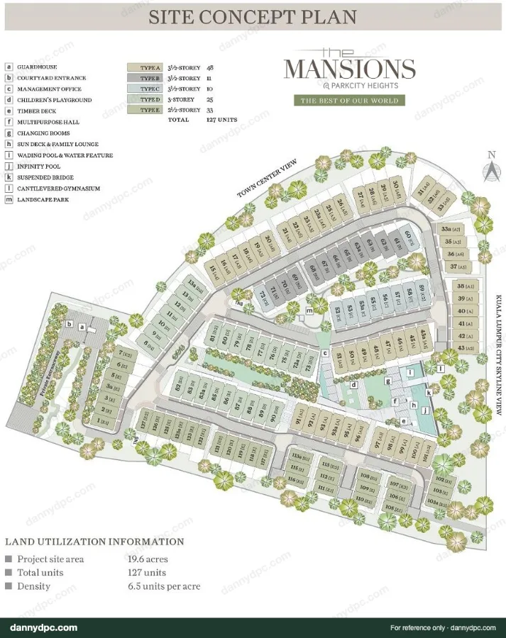 The Mansions Desa ParkCity Site Plan