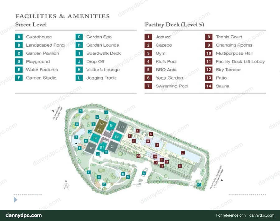 One Central Park (OCP) Desa ParkCity Site Plan