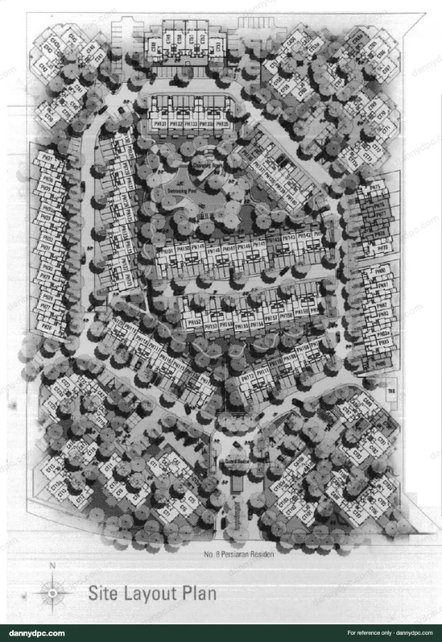 Adiva Desa ParkCity Site Plan