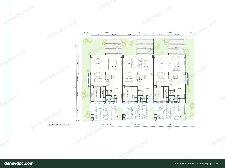 The Mansions Desa ParkCity Type C floor plan