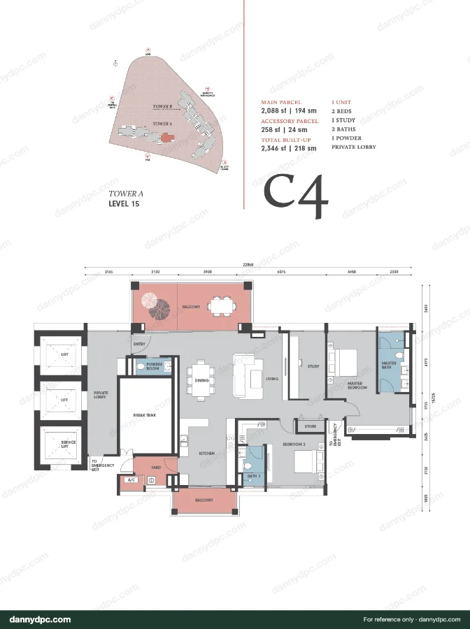 Park Regent Desa ParkCity C4 floor plan