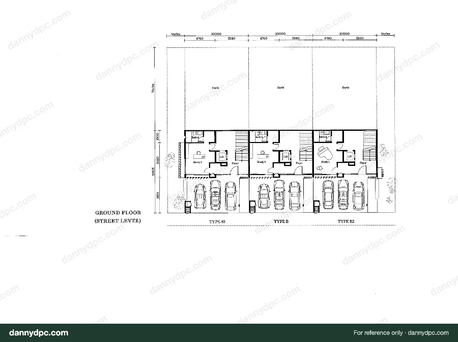 The Mansions Desa ParkCity Type B floor plan – page 1 of 4