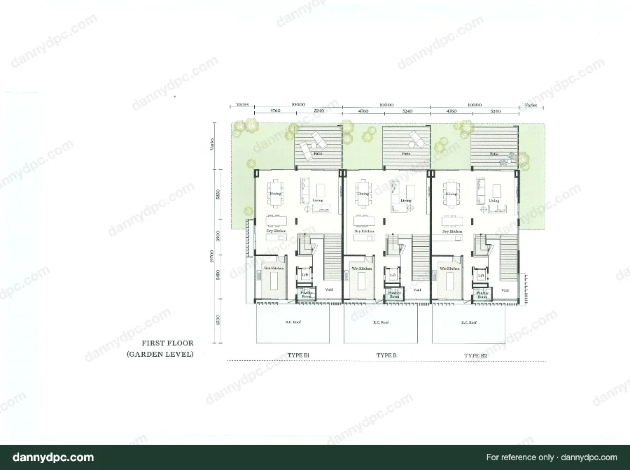 The Mansions Desa ParkCity Type B floor plan – page 2 of 4