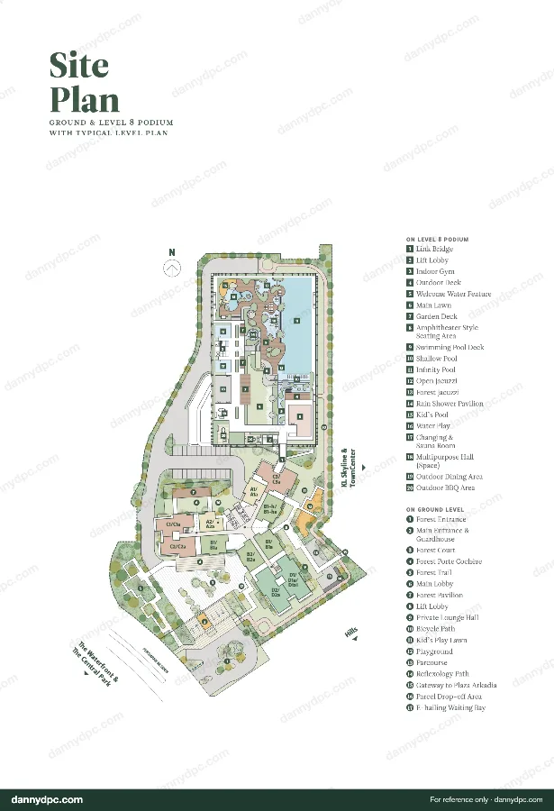 Park Place Desa ParkCity Site Plan
