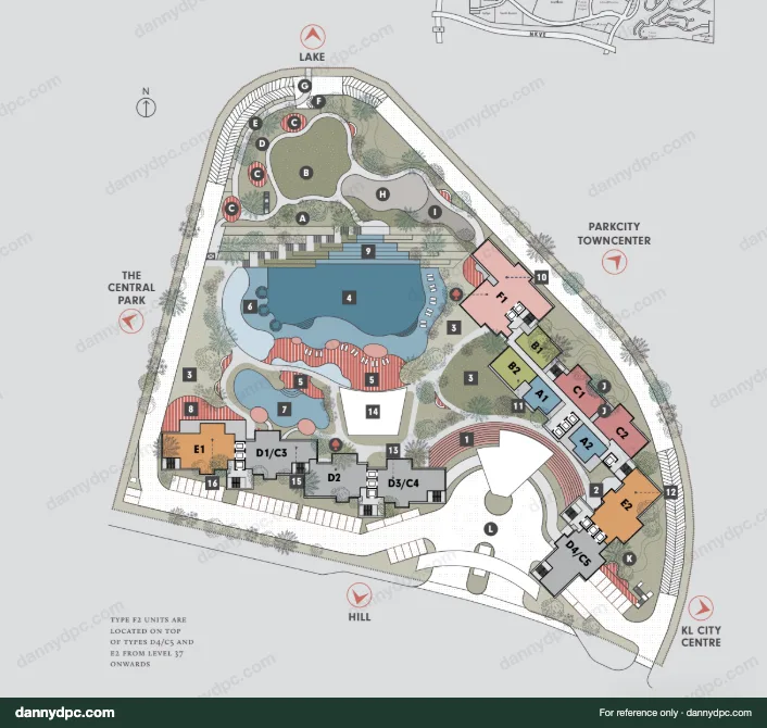 Park Regent Desa ParkCity Site Plan