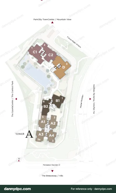 ParkCity Residences Desa ParkCity Site Plan