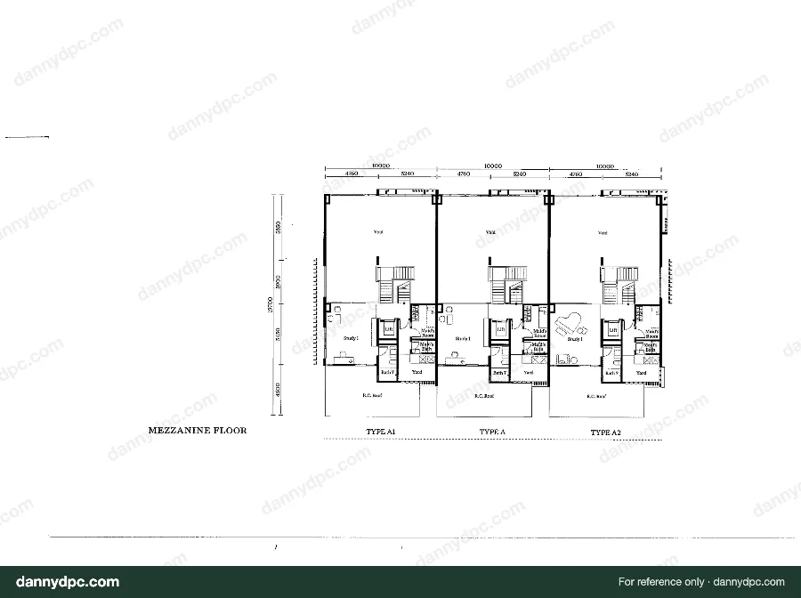 The Mansions Desa ParkCity Type A floor plan – page 2 of 4
