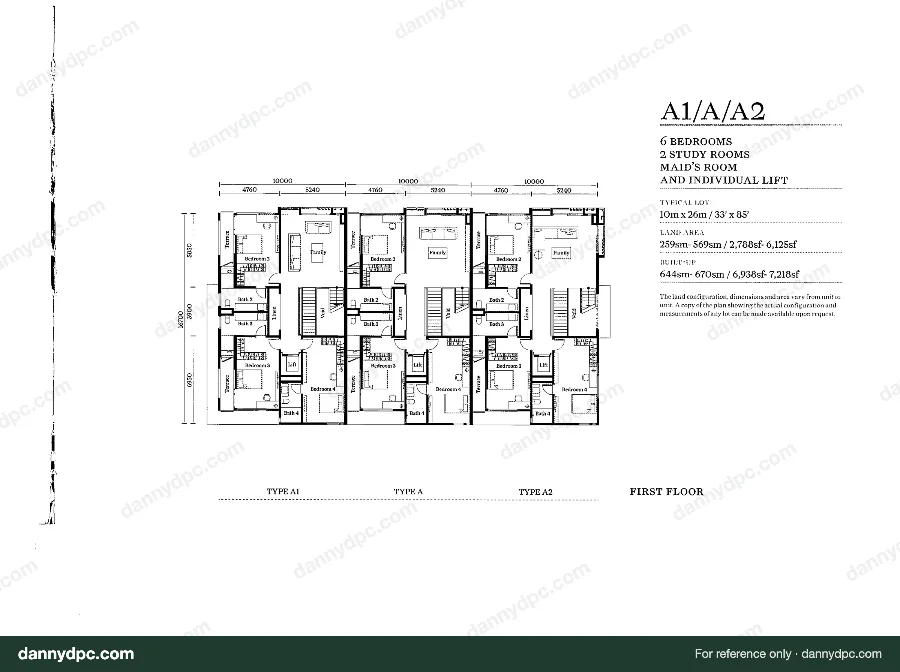The Mansions Desa ParkCity Type A floor plan – page 3 of 4