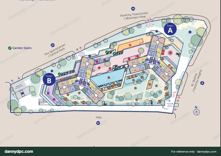 Noöra Desa ParkCity Site Plan