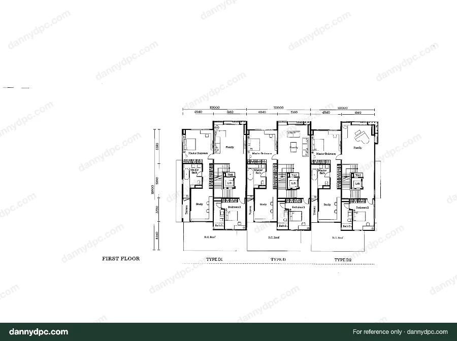 The Mansions Desa ParkCity Type D floor plan – page 2 of 3