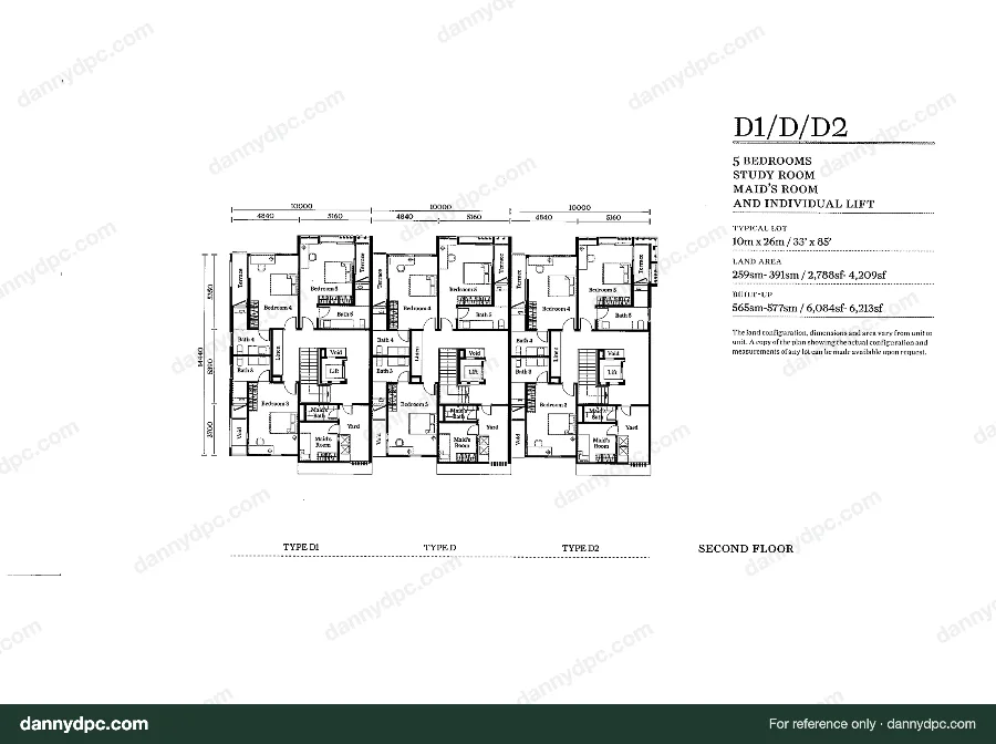 The Mansions Desa ParkCity Type D floor plan – page 3 of 3