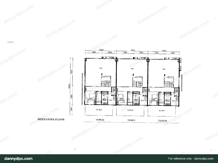 The Mansions Desa ParkCity Type E floor plan – page 2 of 3