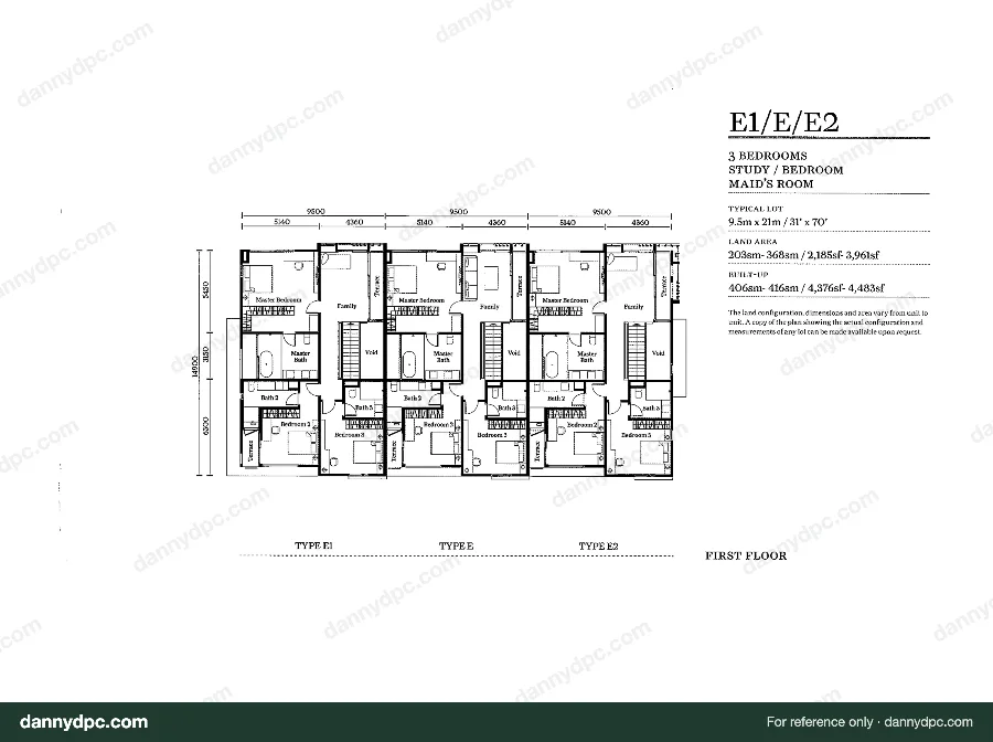 The Mansions Desa ParkCity Type E floor plan – page 3 of 3