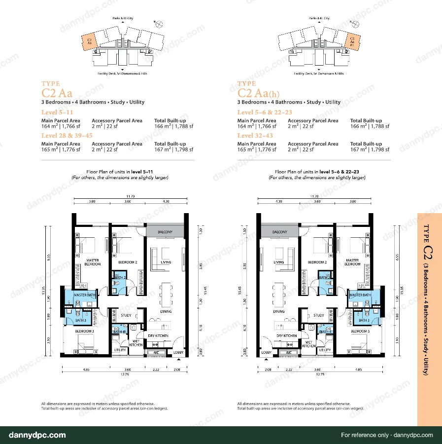 Westside III Desa ParkCity Type C2 floor plan